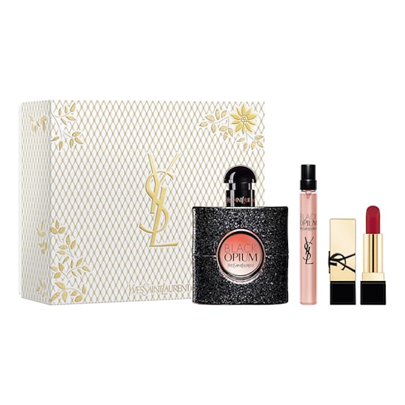 Black Opium Eau De Parfum - Perfume Set, YVES SAINT LAURENT